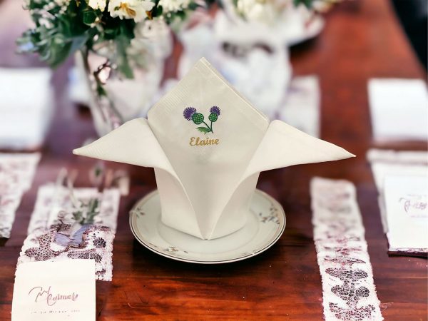 Personalised Wedding Napkins